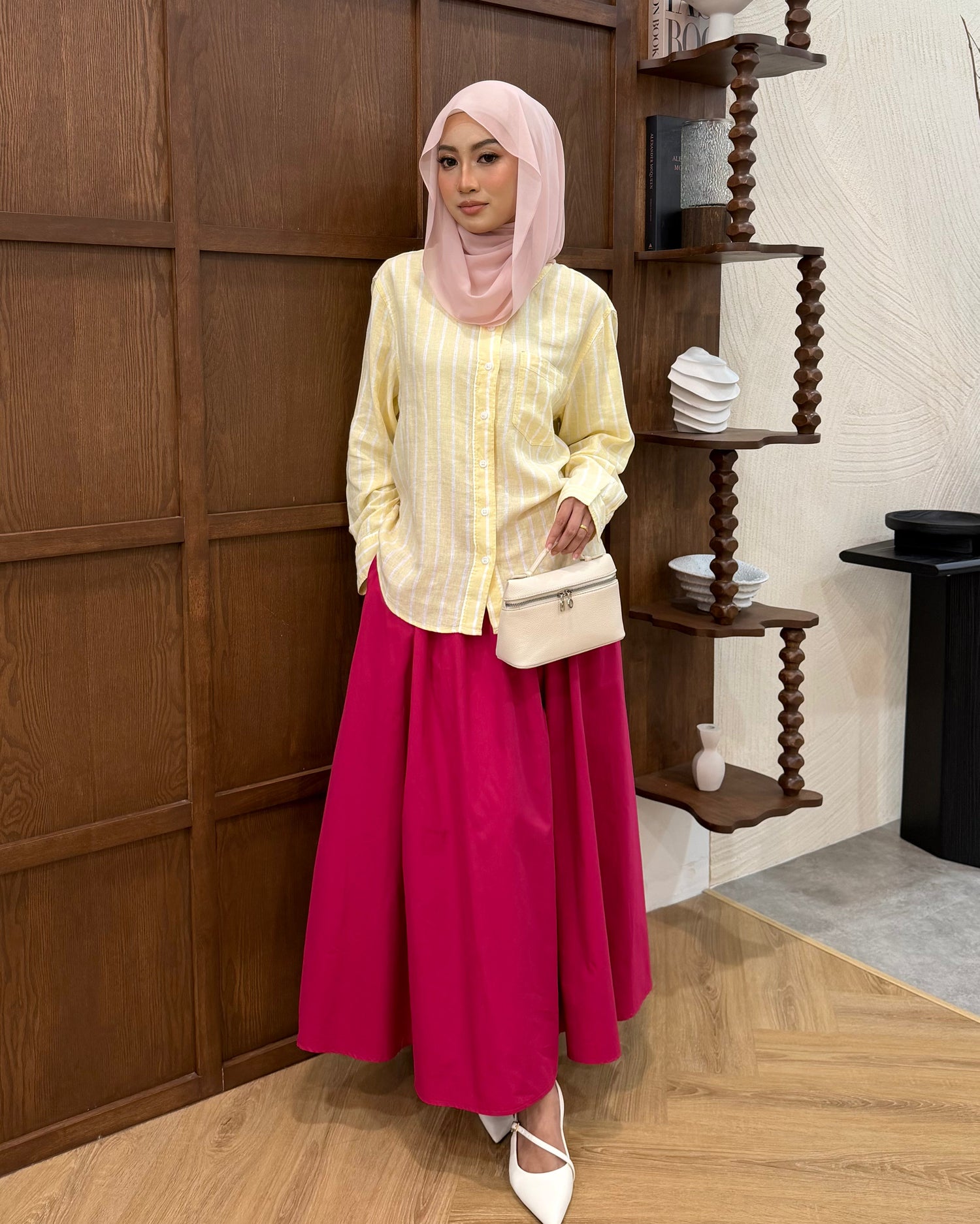 Miaa Poplin Skirt