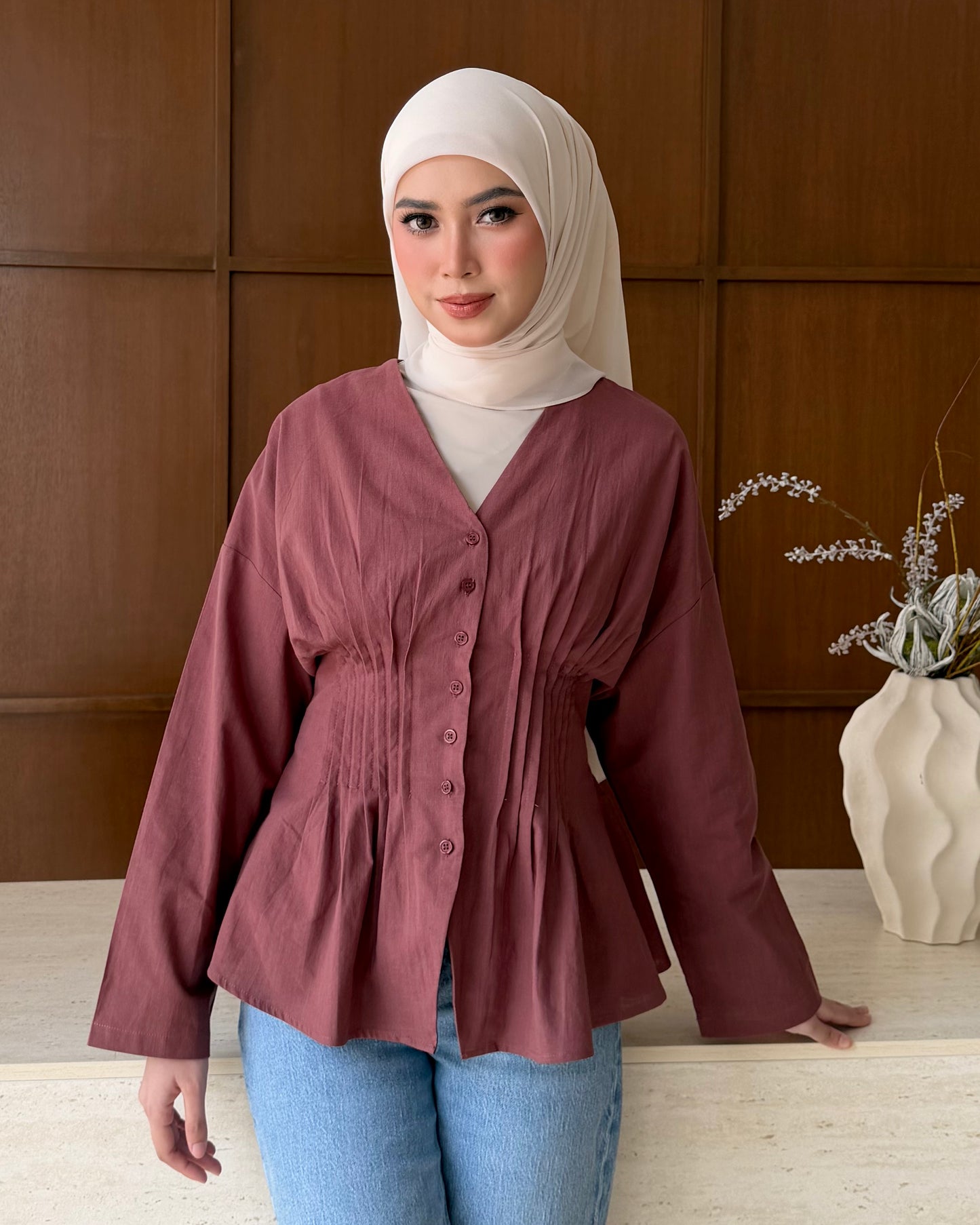 Celeste in Russet Brown