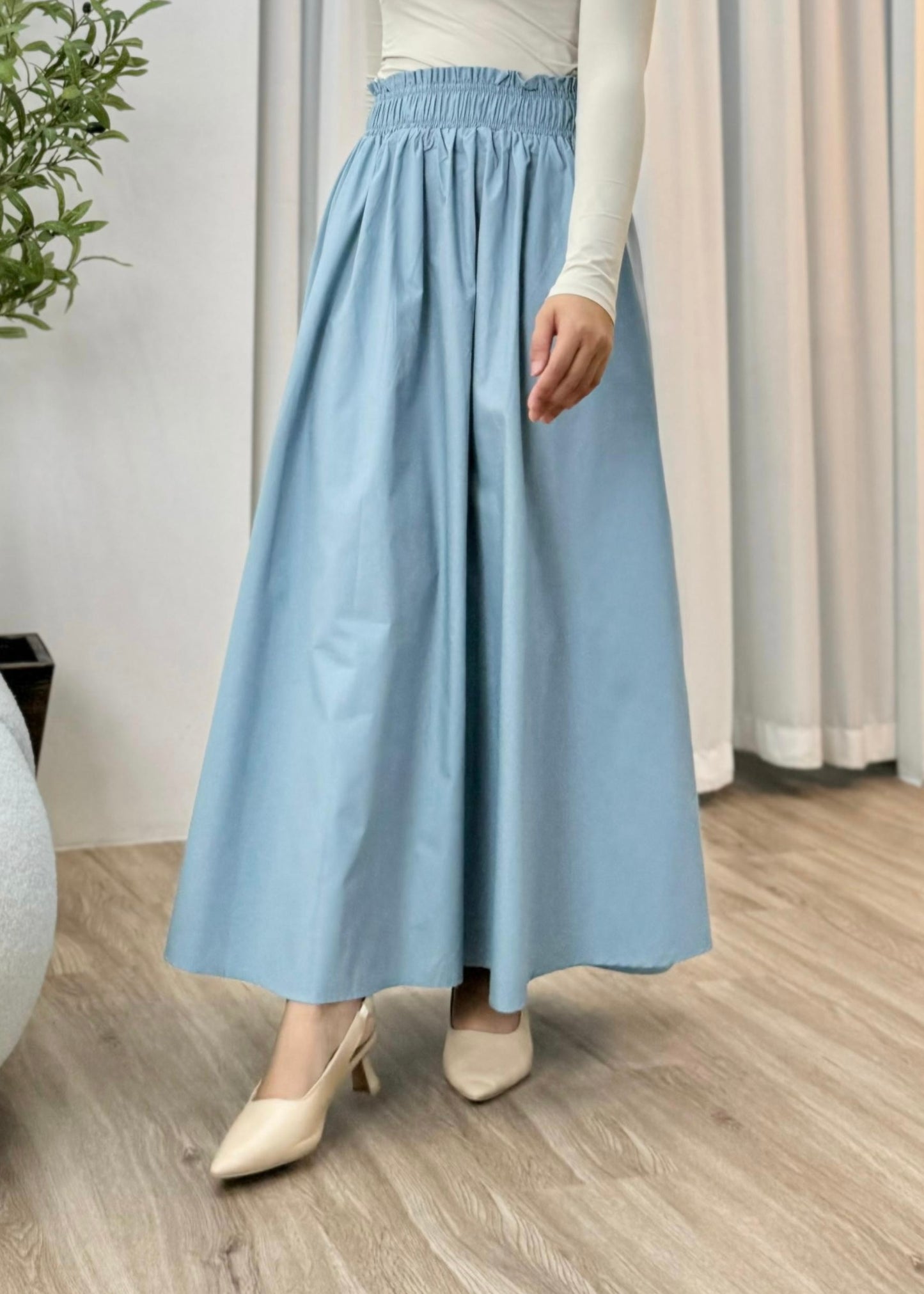 Miaa in Light Denim