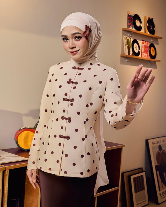 Polka in Velvety Cream